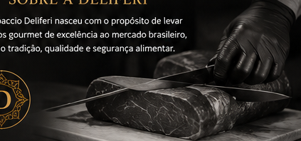 Preparação artesanal premium de carnes